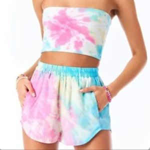 LF tie dye matching set